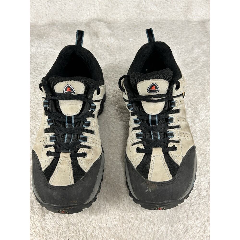 Ecco Beige and Black Athletic Hiking Shoes - Picture 4 of 8